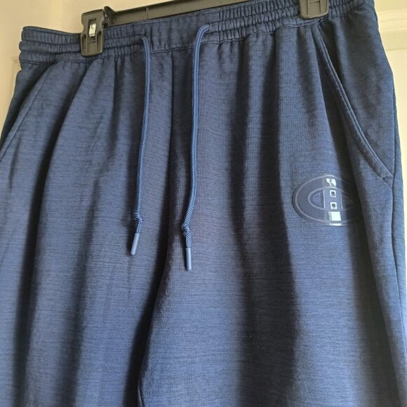 L🏒NHL Montreal Canadiens Fanatics Heather Navy Authentic Jogger Sweatpants - Picture 2 of 9